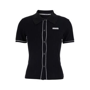 Marine Serre Women Cute 70'S Ss Polo T-Shirt